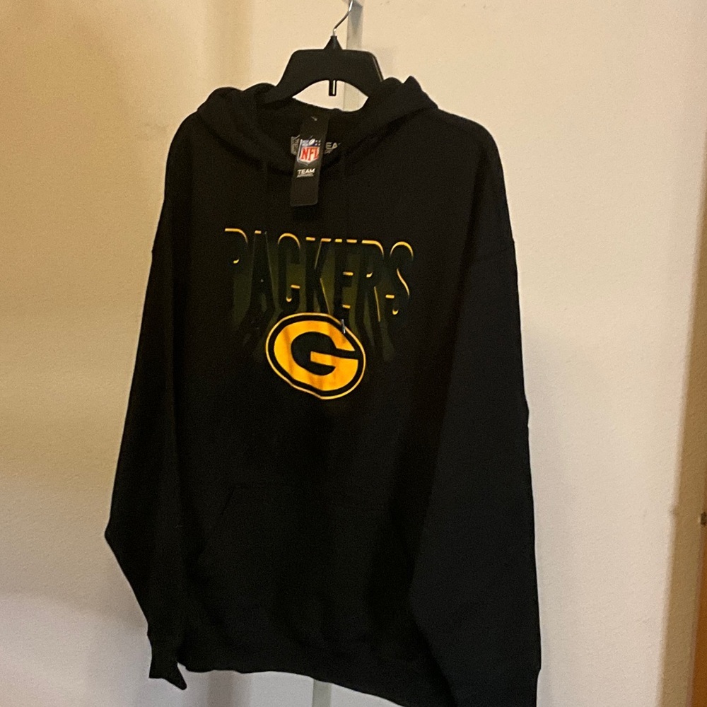 NFL Packers Black and Yellow Hoodie